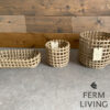 ファームリビング セラミックバスケットシリーズ