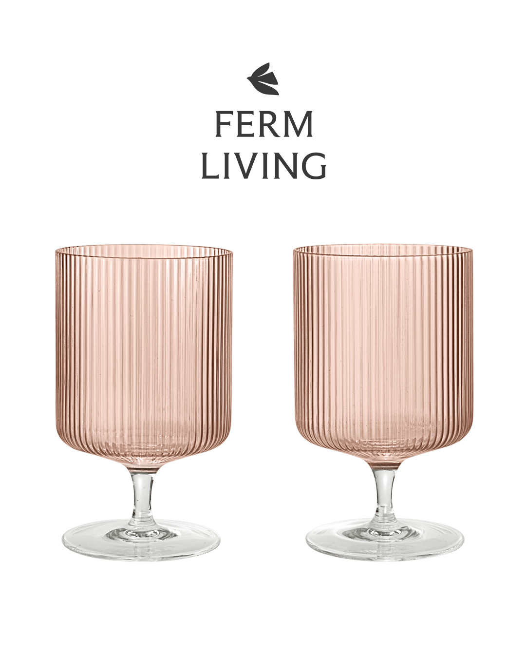 Ferm Livingファームリビング リップルワイングラス
