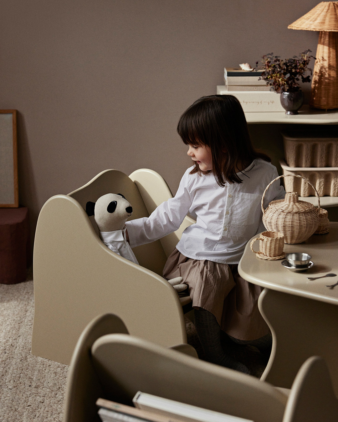 Ferm Livng ファームリビング Slope Lounge Chair スロープ ラウンジチェア