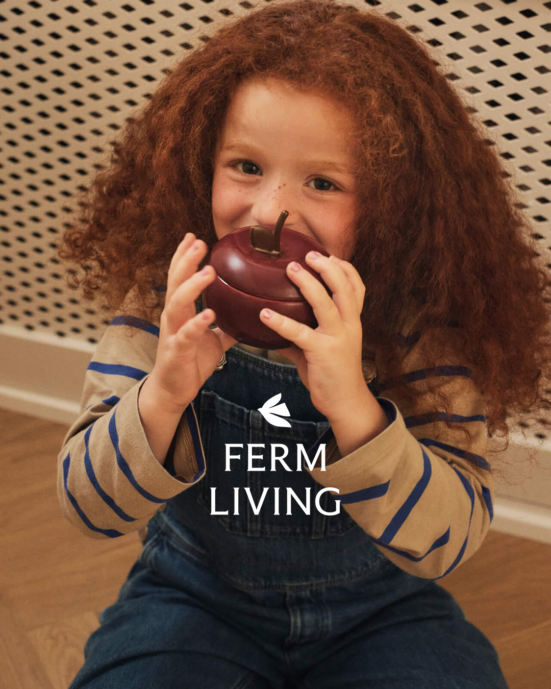 Ferm Living 林檎と洋梨の形の小物入れ