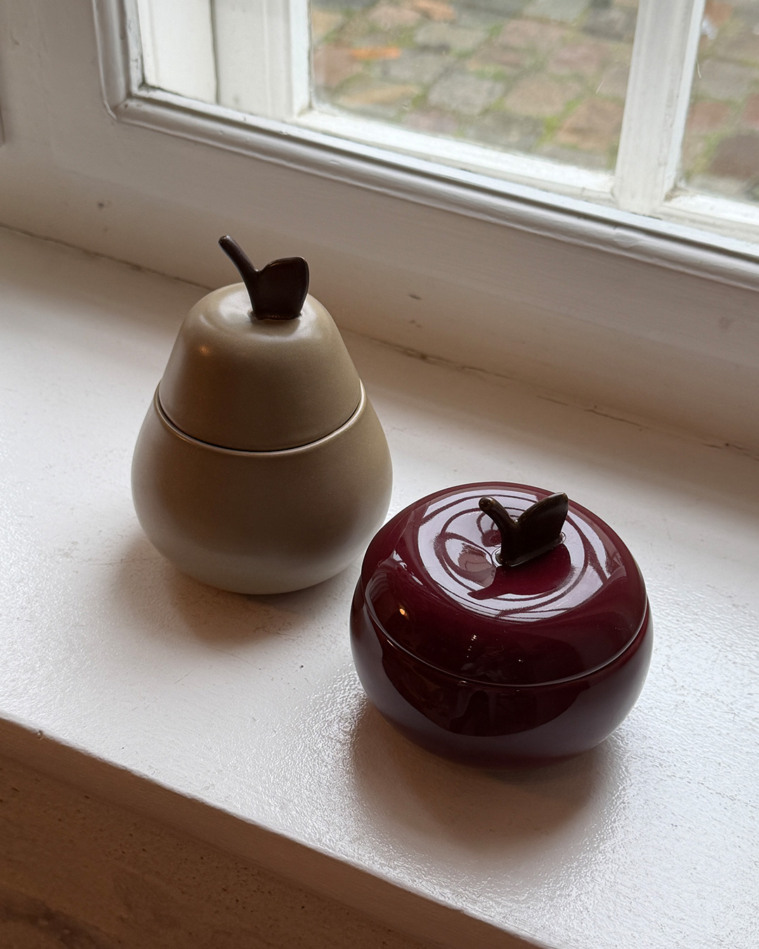 Ferm Living 林檎と洋梨の形の小物入れ