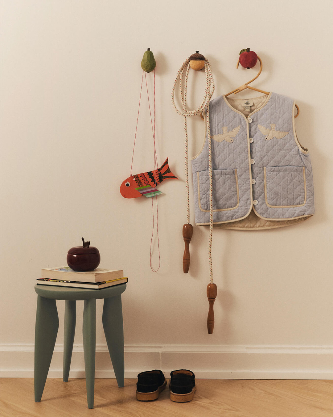 Ferm Living 林檎と洋梨の形の小物入れ